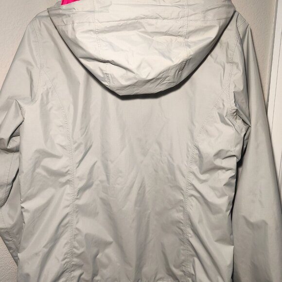 The North Face Women's Jacket Size L Pink Gray Ribbon Resolve Waterproof - Picture 7 of 13